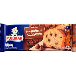 Bolo com gotas de chocolate Pullman 250g. Bolo com gotas de chocolate Pullman 250g.