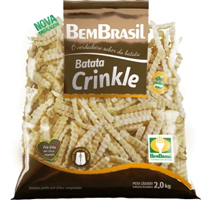 Batata congelada Crinkle 2kg