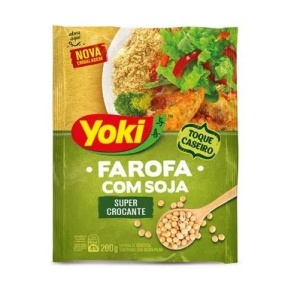 Farofa com soja Yoki 200g