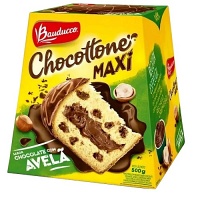 Chocottone Maxi chocolate com avelã Bauducco 450g