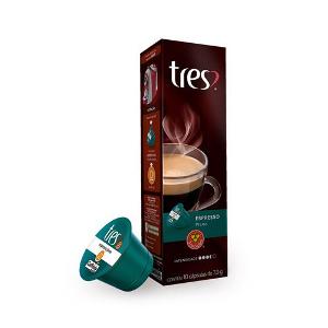 Cápsulas de café expresso pleno 3 Corações 70g Cápsulas de café expresso pleno 3 Corações 70g