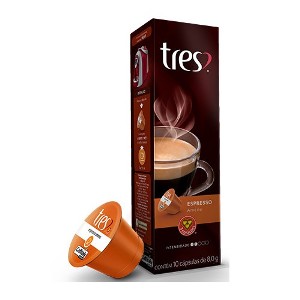 Cápsulas de café expresso ameno 3 Corações 70g Cápsulas de café expresso ameno 3 Corações 70g