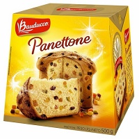 Panettone tradicional Bauducco 400g.