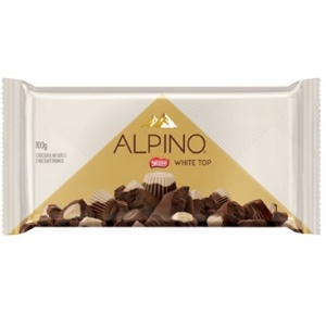 Chocolate Alpino White Top Nestlé 75g Chocolate Alpino White Top Nestlé 75g