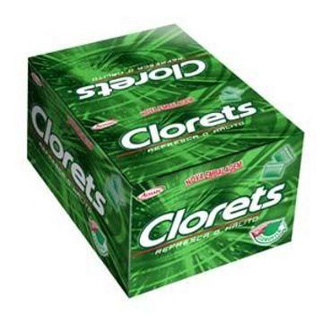 Chiclete Clorets display 100x1 Chiclete Clorets display 100x1