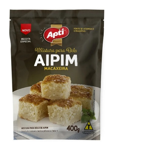 Mistura Para Bolo Aipim Macaxeira Apit 400g Mistura Para Bolo Aipim Macaxeira Apit 400g