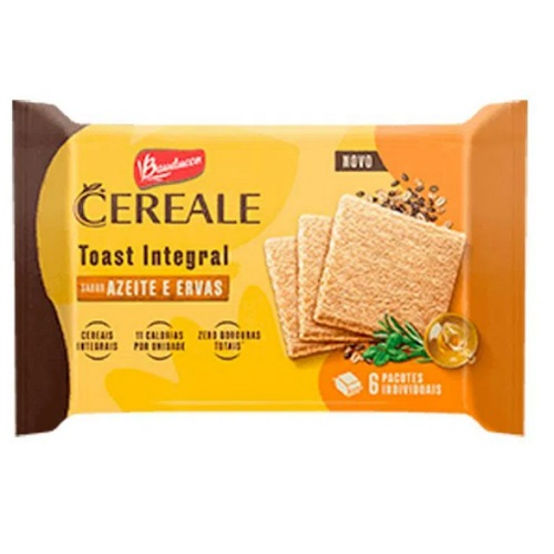 Torrada Cereale Integral Azeitona e Ervas Bauducco128g Torrada Cereale Integral Azeitona e Ervas Bauducco128g