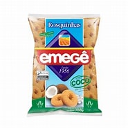 Rosquinha coco Emege 300g Rosquinha coco Emege 300g