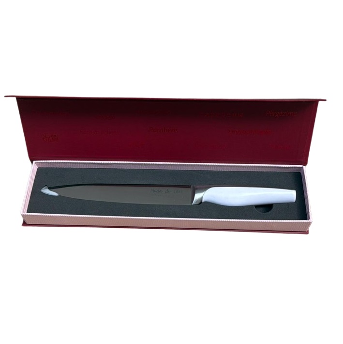 Faca do chef para carnes número 8 de aço inox - Marcamix Faca do chef para carnes número 8 de aço inox - Marcamix