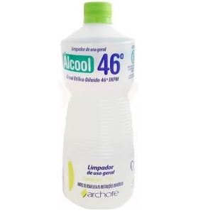 Álcool etílico líquido 46º INPM tradicional 1lt (esp) Álcool etílico líquido 46º INPM tradicional 1lt (esp)